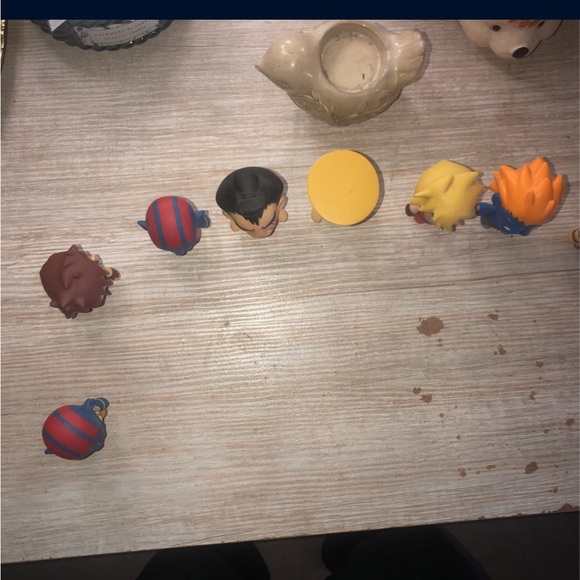 Street fighter mini Funko collectibles open out the bag - Picture 3 of 7